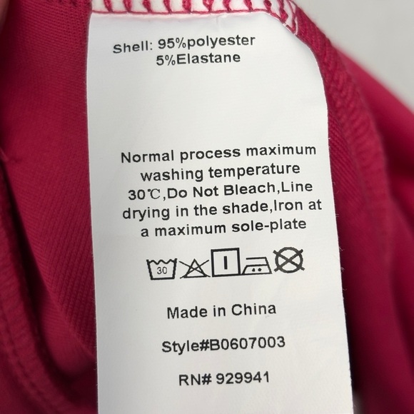 Suzanne Betro SBetro Fuscia Hot Pink Pull On Pants M Flare Wide Leg - Picture 4 of 6